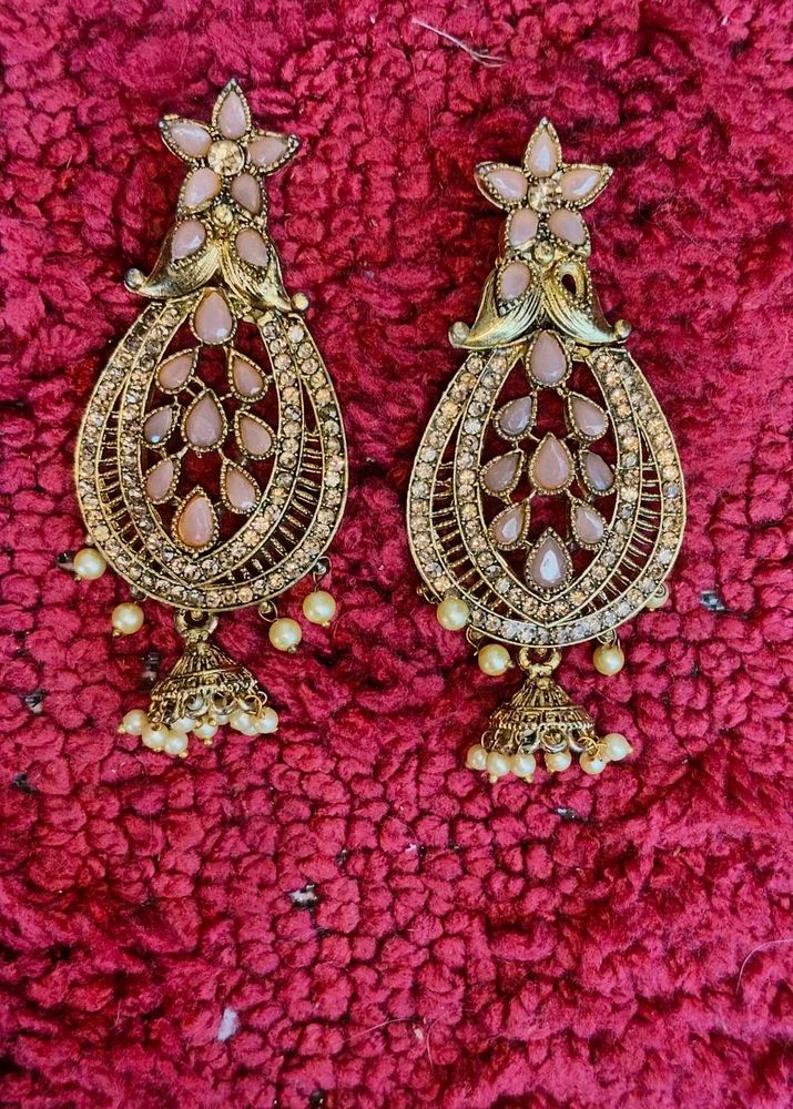 Statement Jhumka Earrings