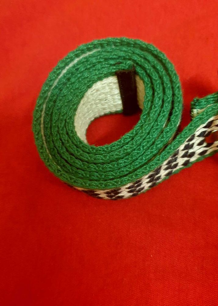 Cool Design Belt Green White Black