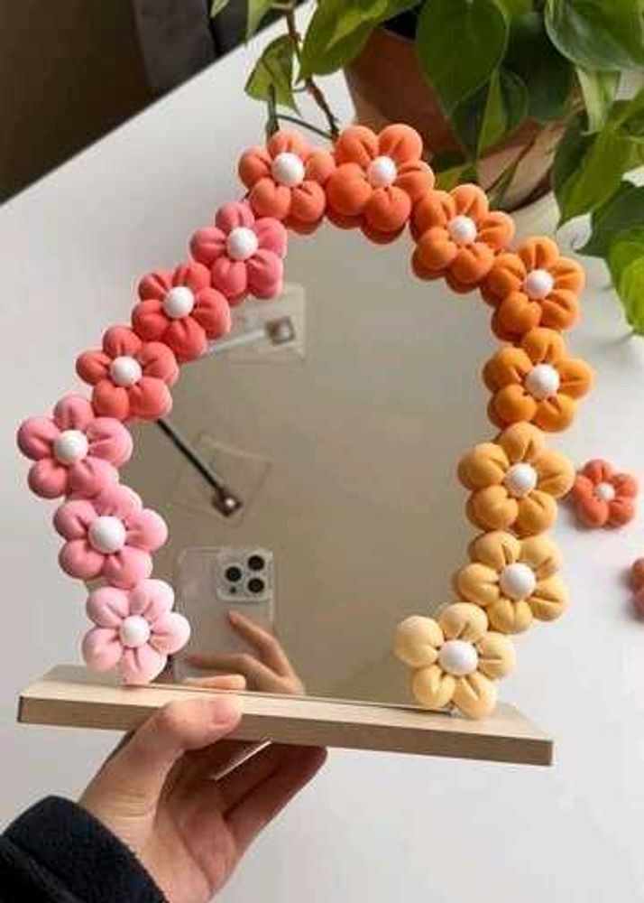 Pinterest Clay Mirror