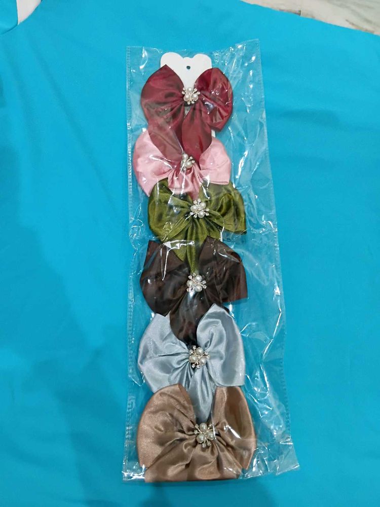 Hair Bows - Set of 6