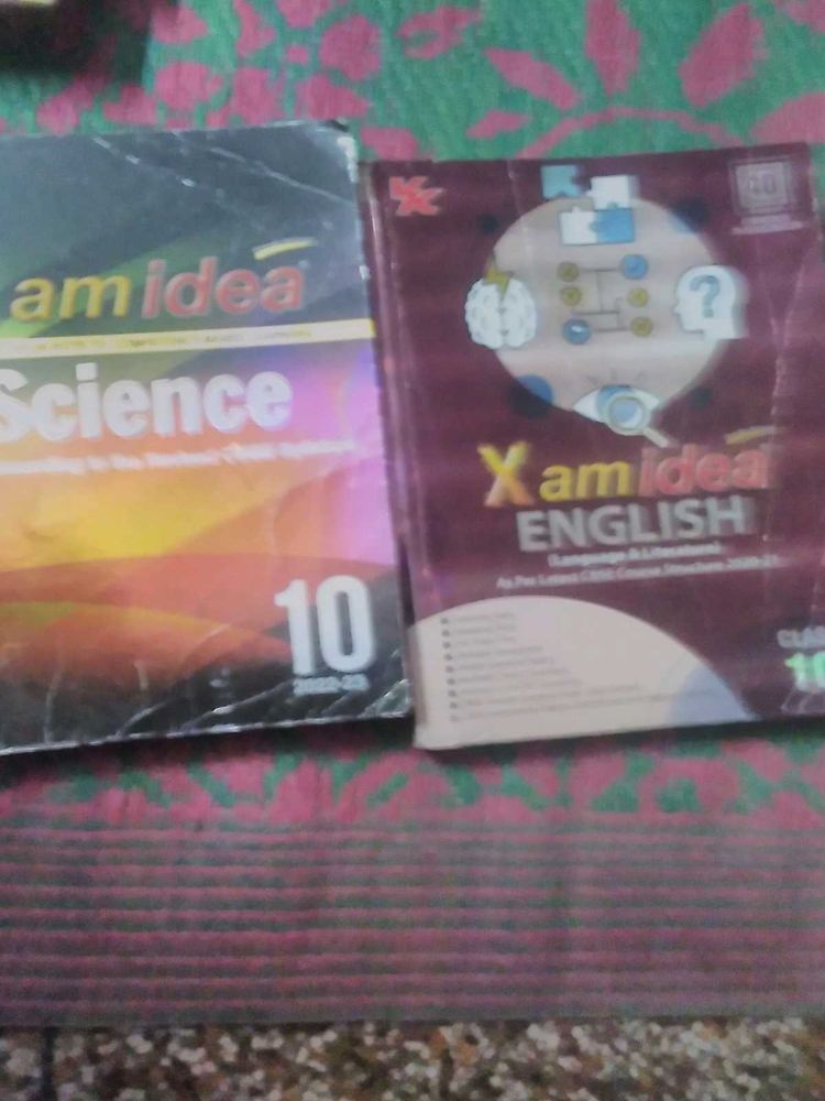 X AM IDEA ENGLISH AND SCIENCE Class 10