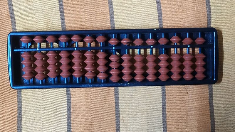 Abacus 15 Rod Instrument Device