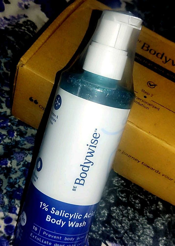 Be Bodywise salicylic acid body wash