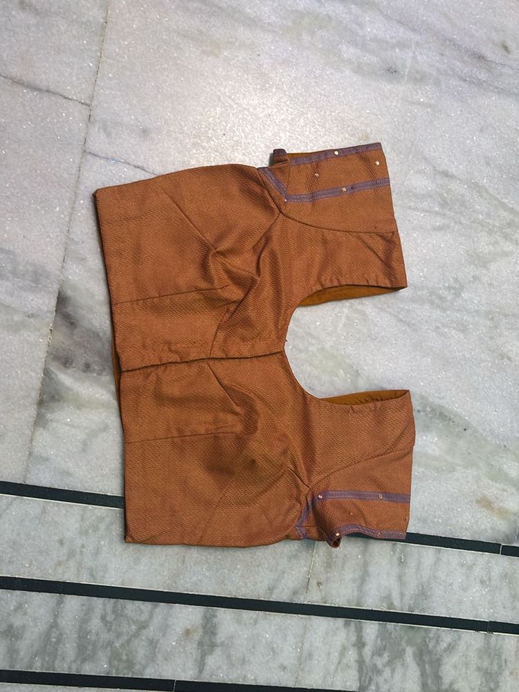 Stitched Blouse With Lining- new