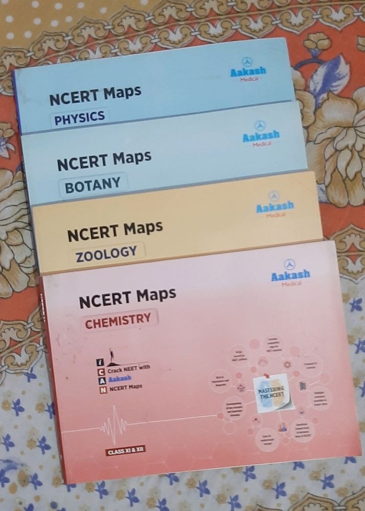 Aakash NCERT Maps For NEET, JEE