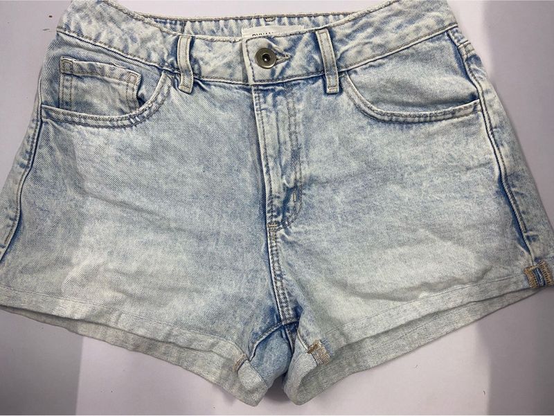denim shorts