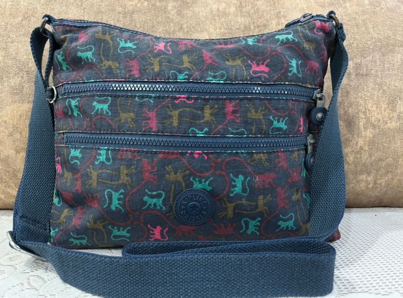 Kipling Monkey Print Crossbody Bag