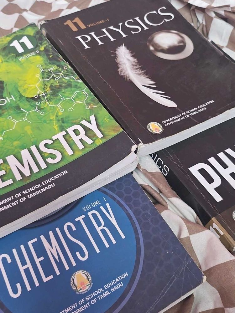 A set of 11th Standard Physics and Chemistry