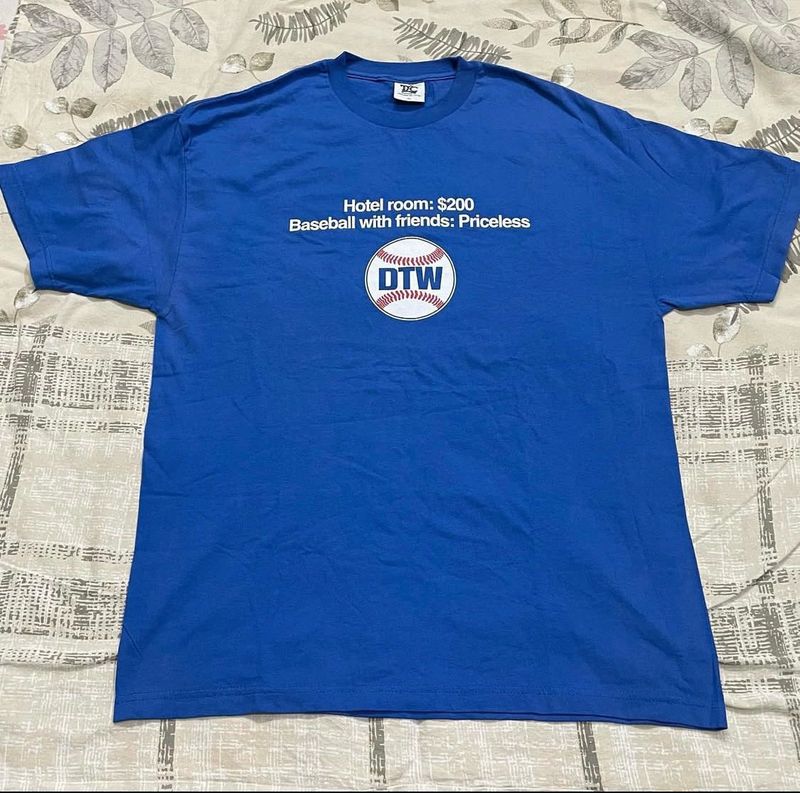 2005-6 DTW baseball Tshirt on TLC sportswear inc
