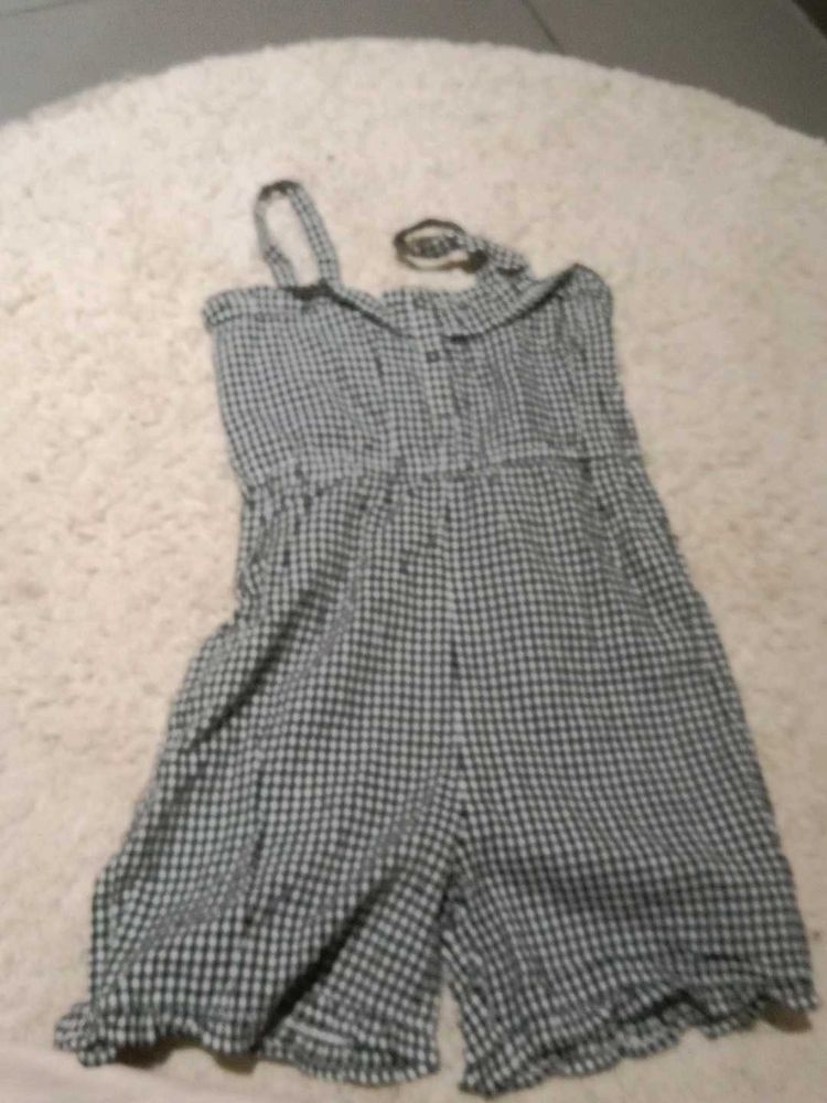 Gingham Jumpsuit
