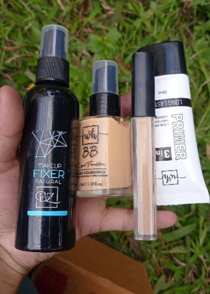 Combo of 4- Brand New Primer, Fixer, BB cream