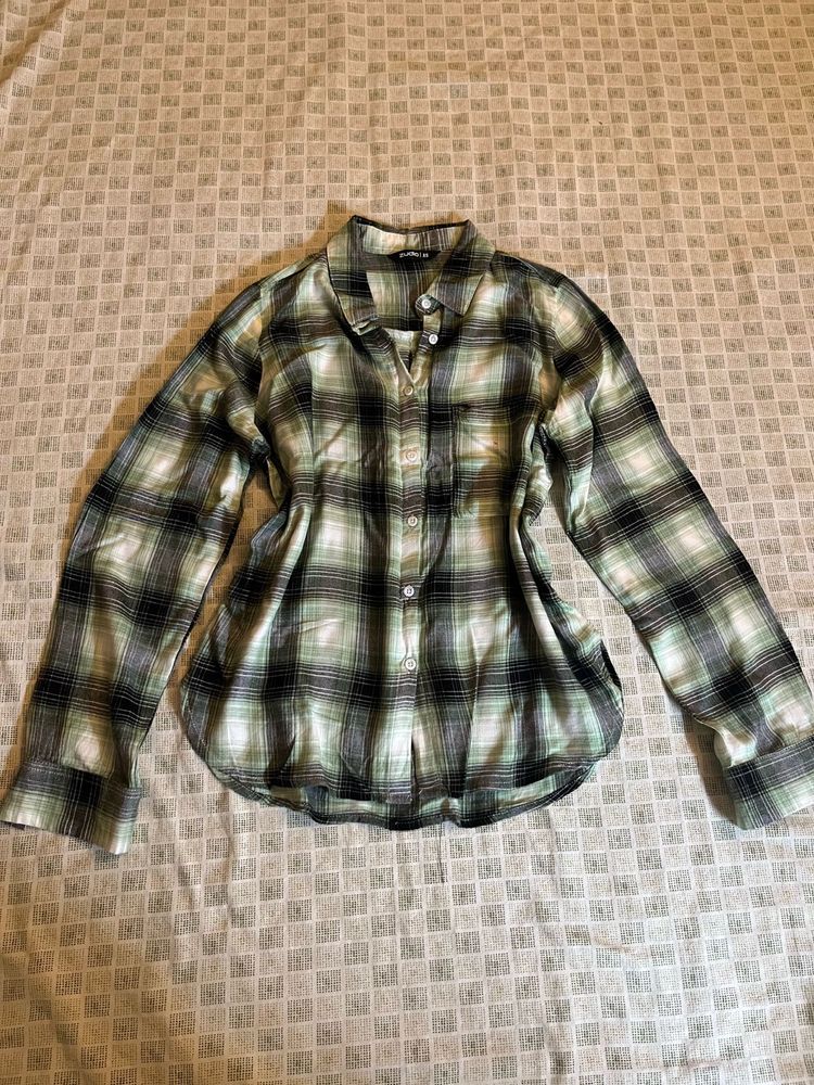 Plaid Flannel Shirt