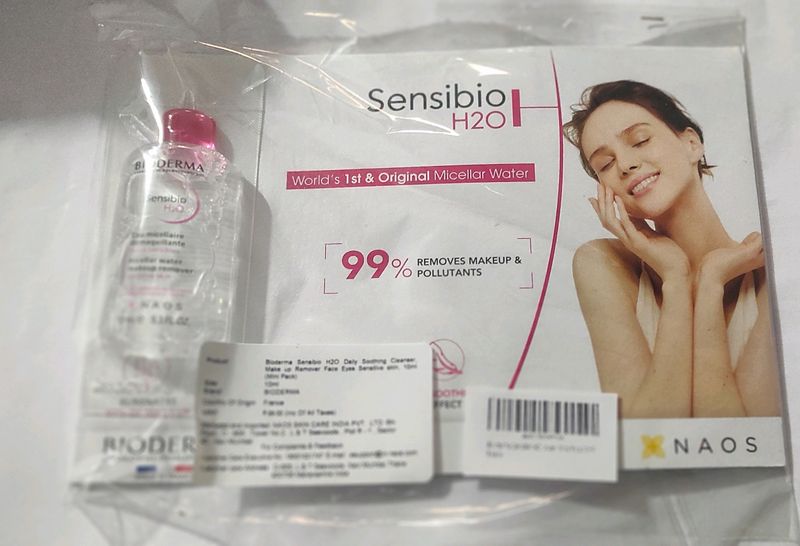 Bioderma Sensibio H2O Daily Soothing Cleanser