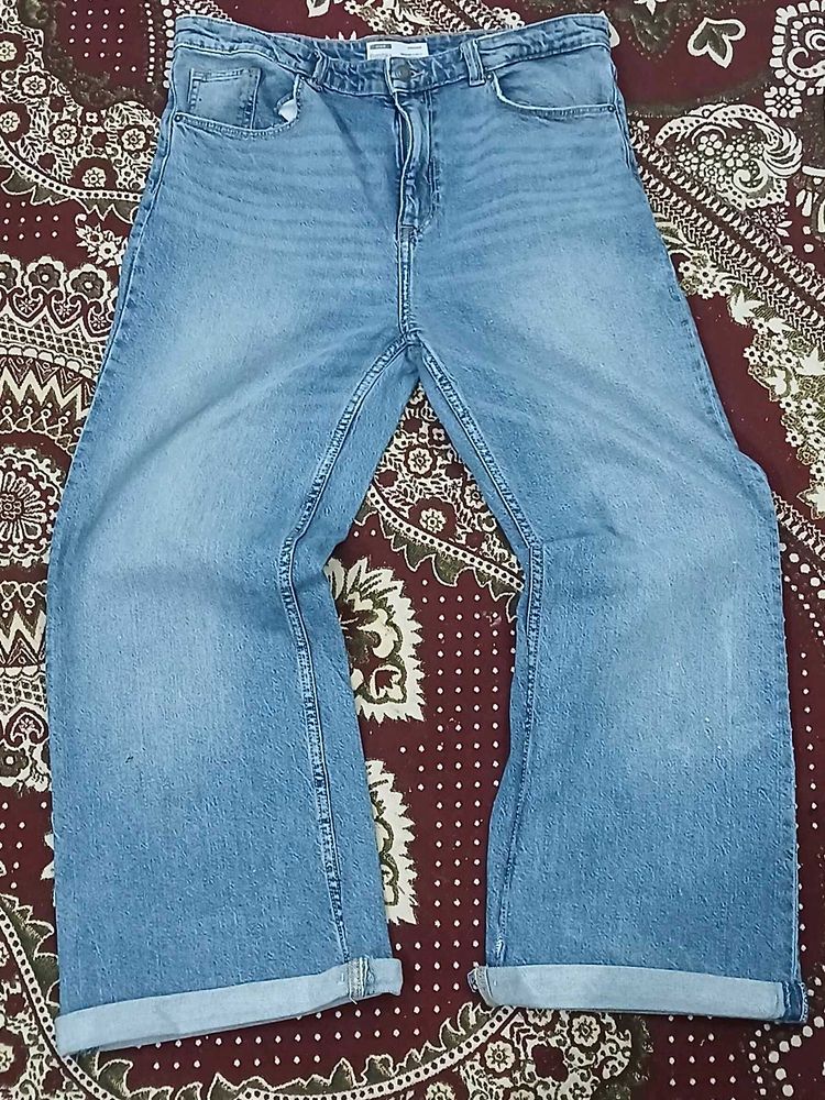 bershka Wide Leg Jeans