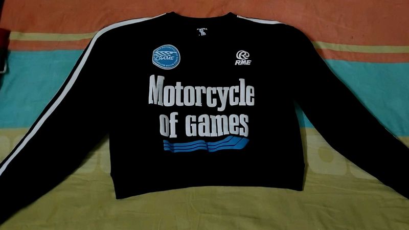 Motorcycle Games Graphic Sweatshirt