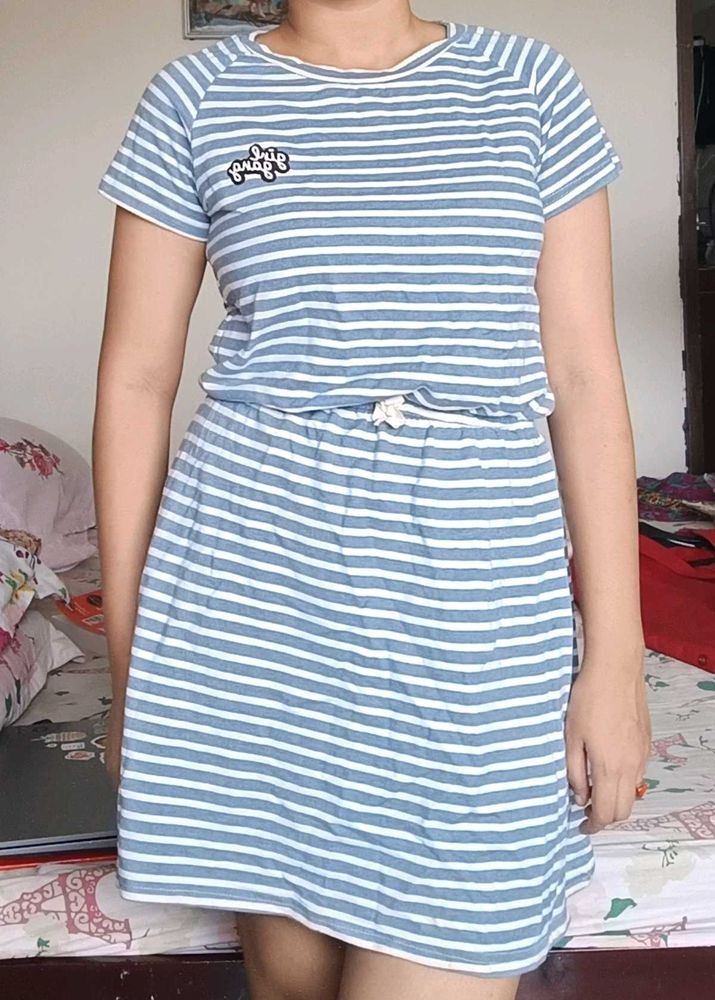 Striped Casual Dress