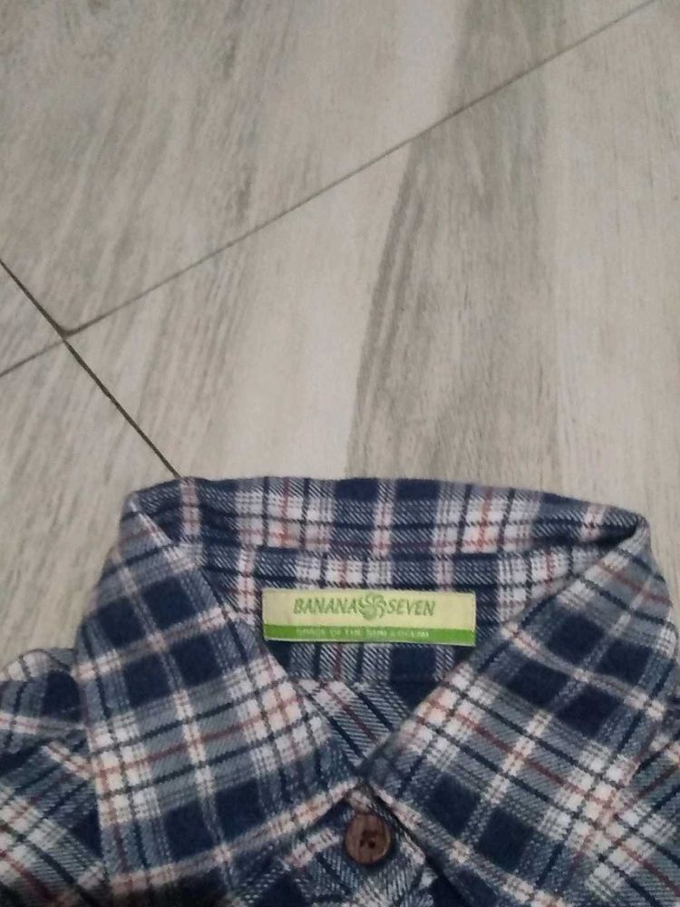 Checked Flannel Shirt