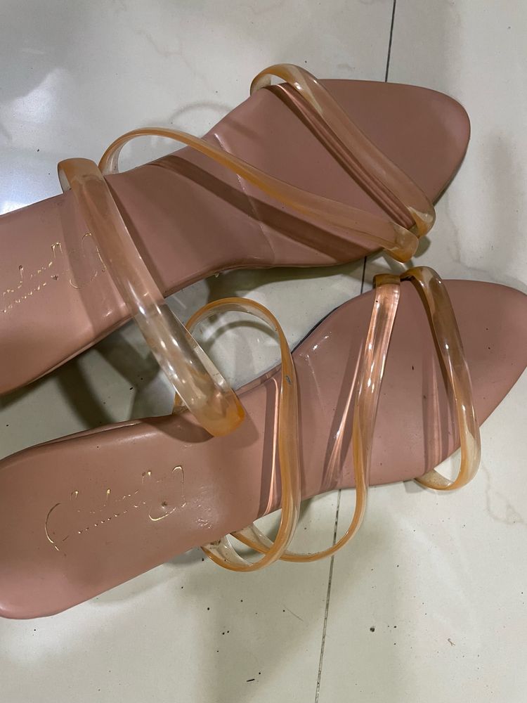 Peach Heels