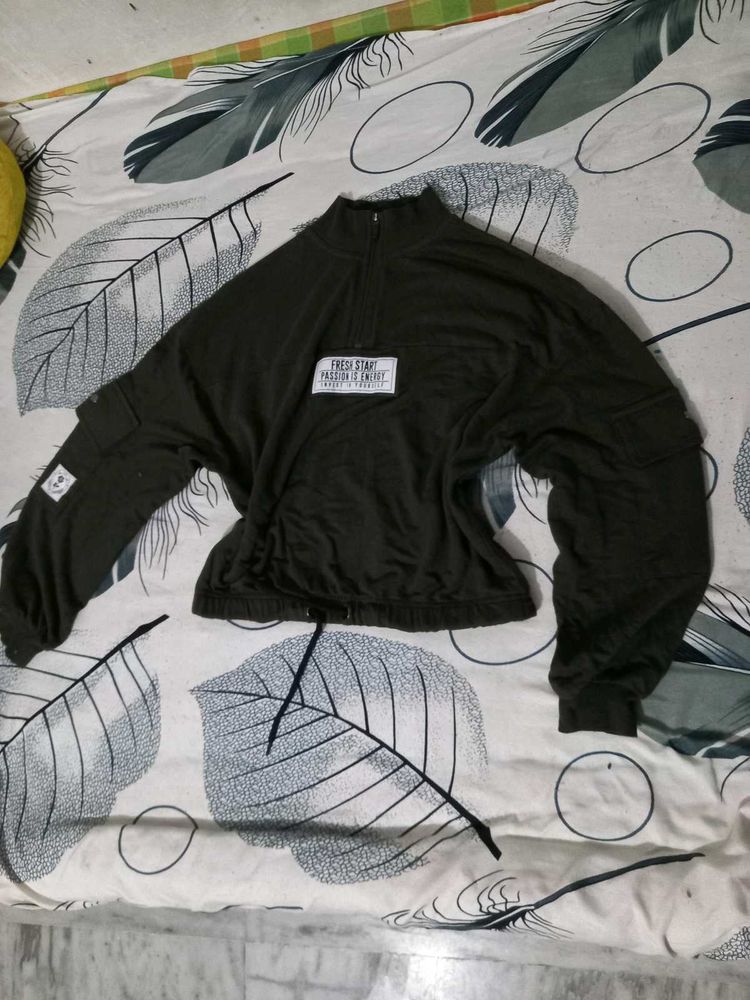 Stylish Olive Green Top