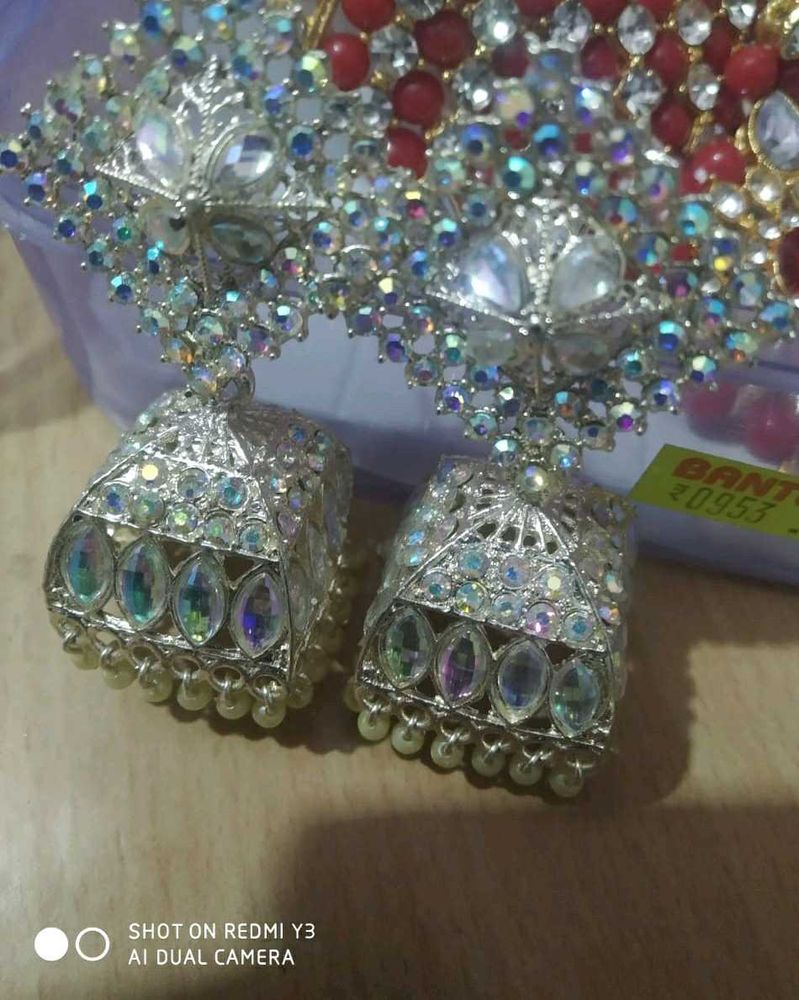 Sparkling Jhumka Earrings