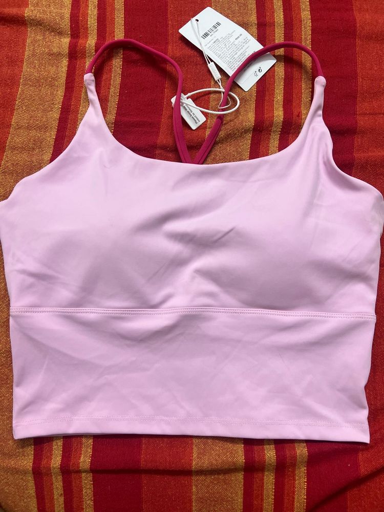 Lululemon Light Pink Yoga Tank