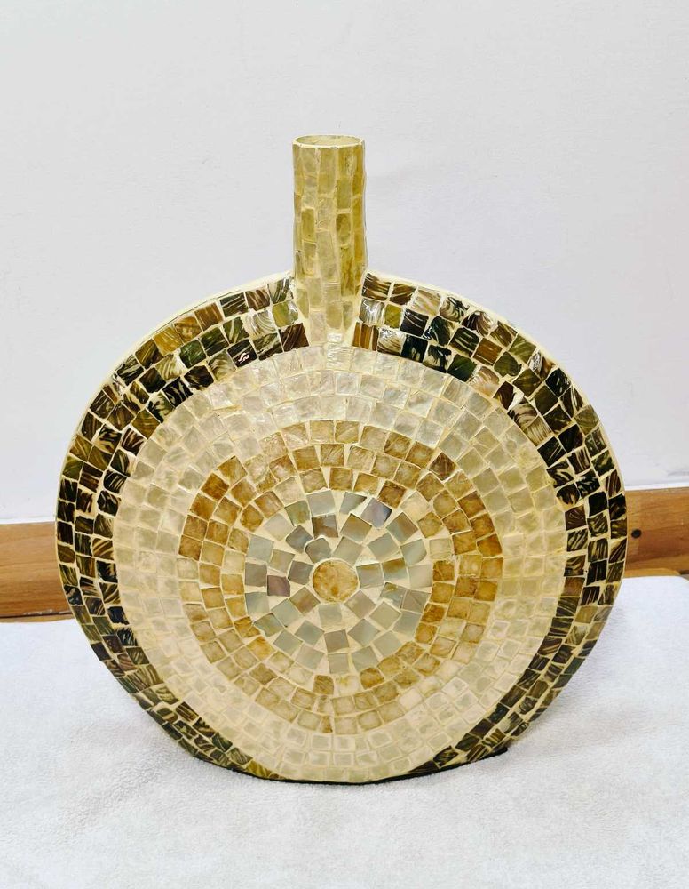 Beautiful Handcrafted Mosaic Art Flower Vase