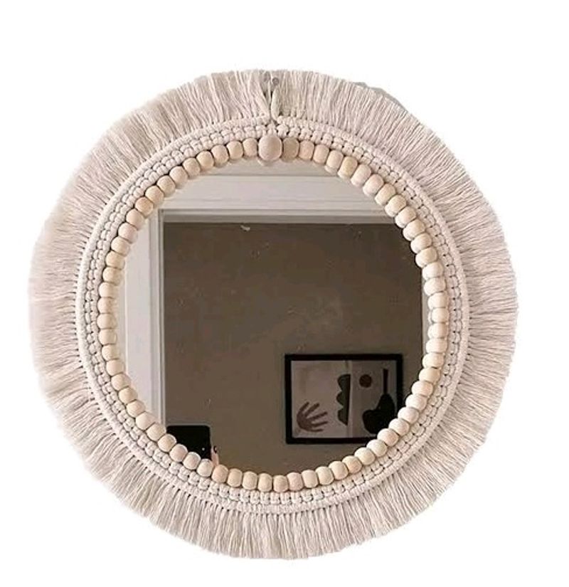 Macrame Mirror Wall Hanging