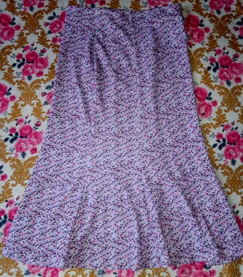 Floral Midi Skirt