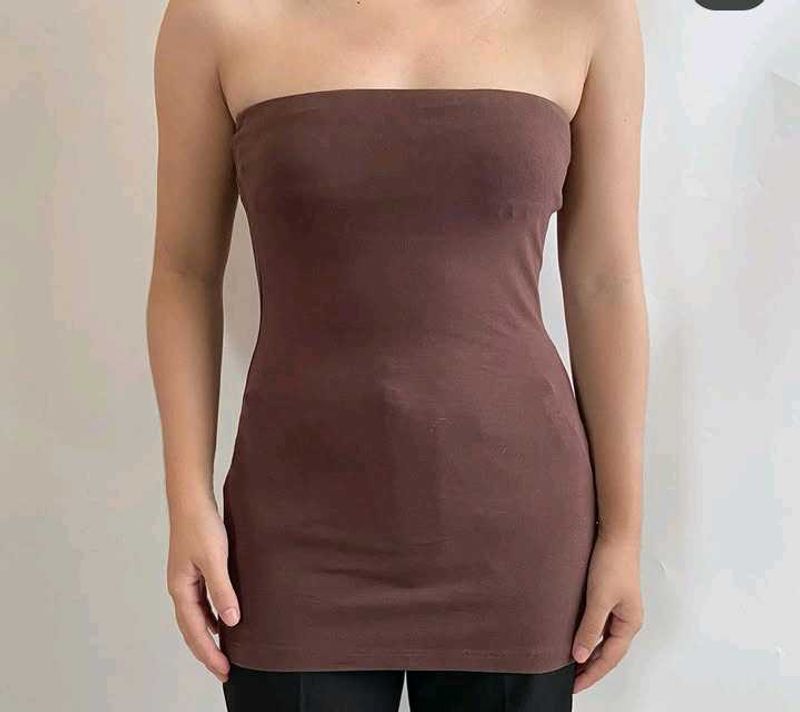 Brown Tube Top