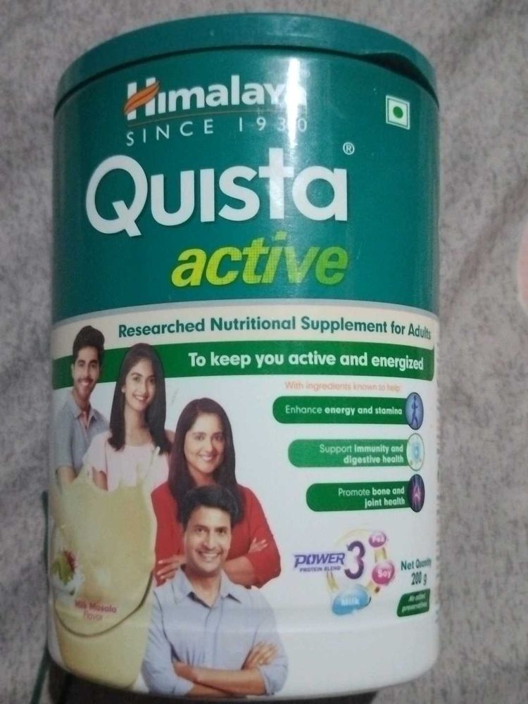 Himalaya QUISTA ACTIVE Powder 200G (MILK MASALA FL