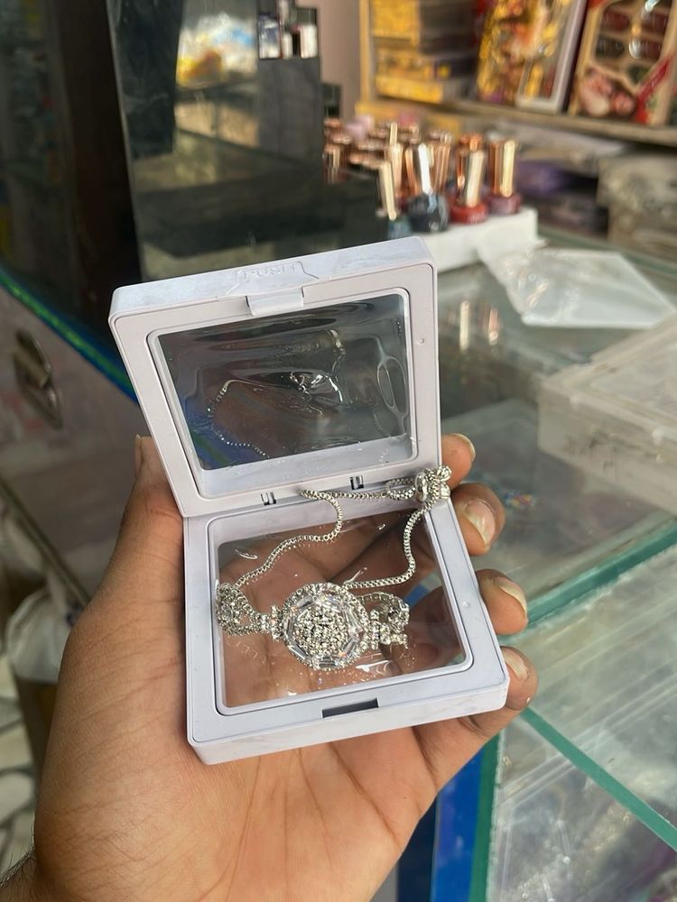 Sparkling Silver AD Bracelet