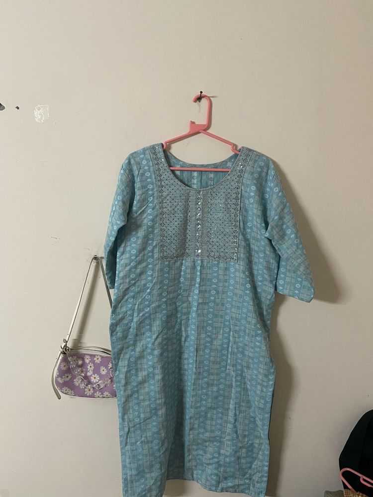 Blue Kurti