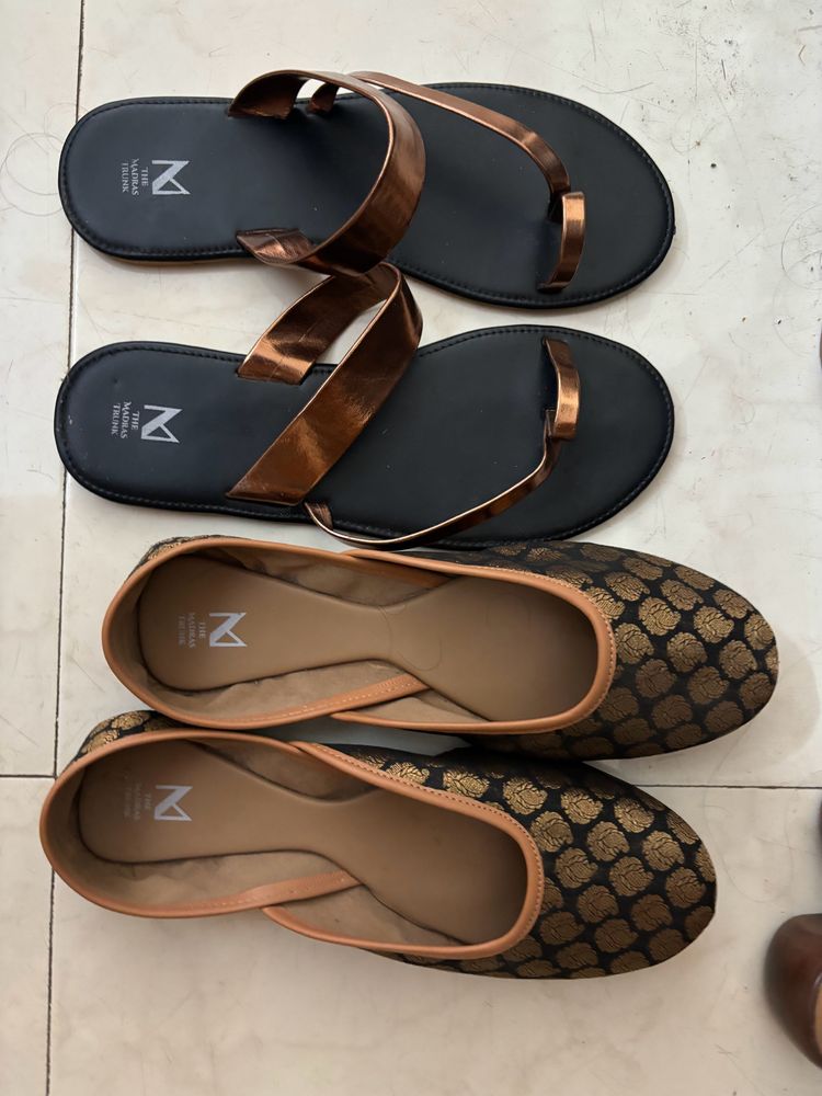 Mojaris Flats Size 41 To 42