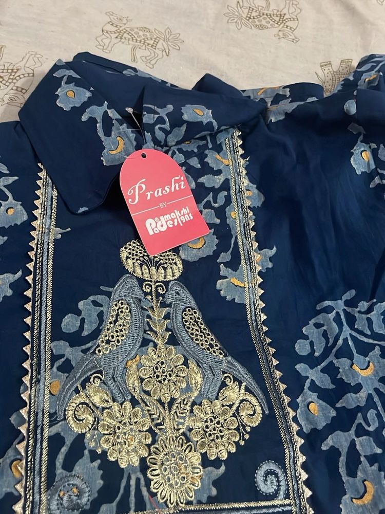 Elegant Blue cord set