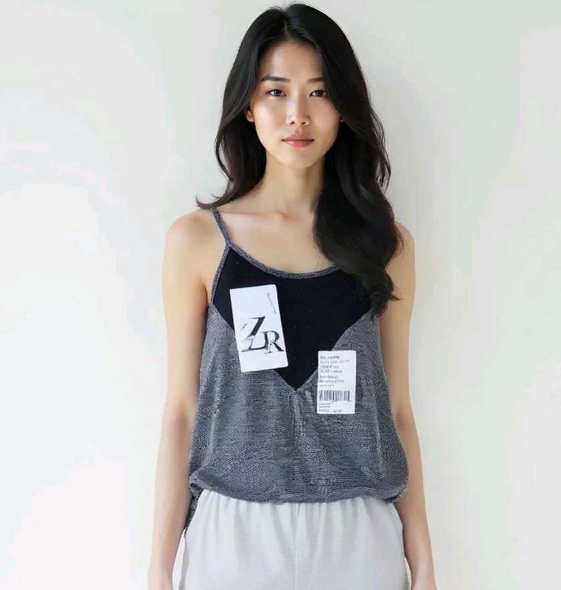 Gray ZR Tank Top