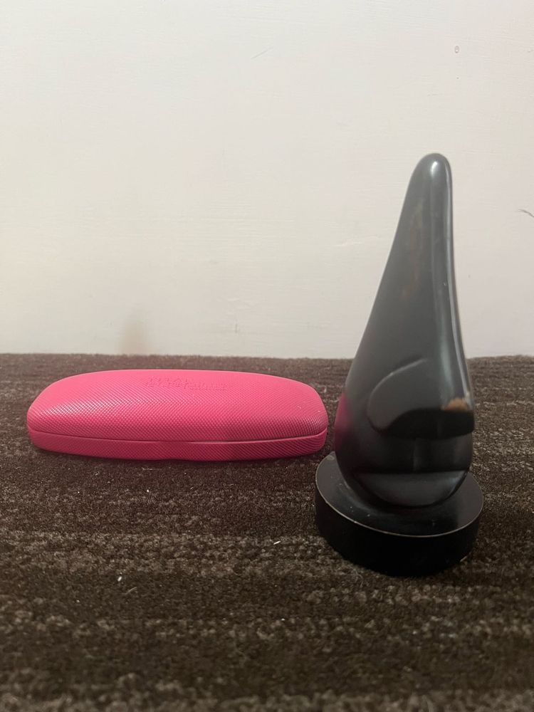Pink Eyeglass Case &amp; Holder