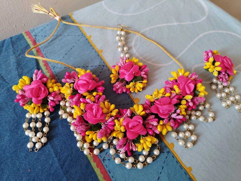 Floral Jewelry Set