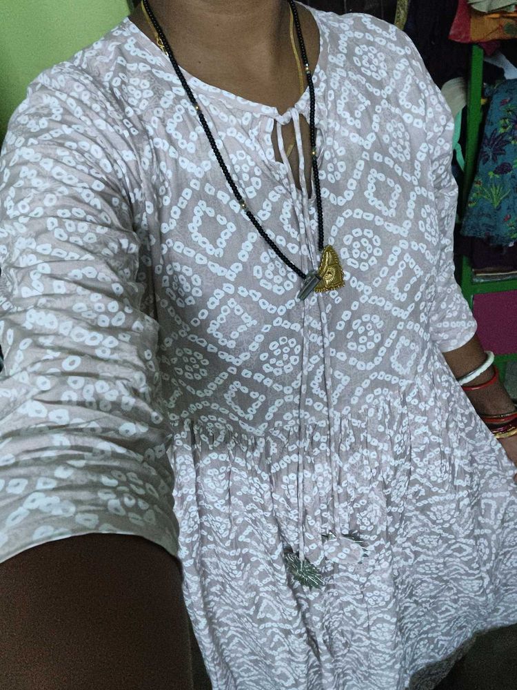 Simple A Line Kurti