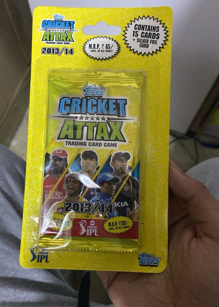 Cricket attax 2013 blister sealed