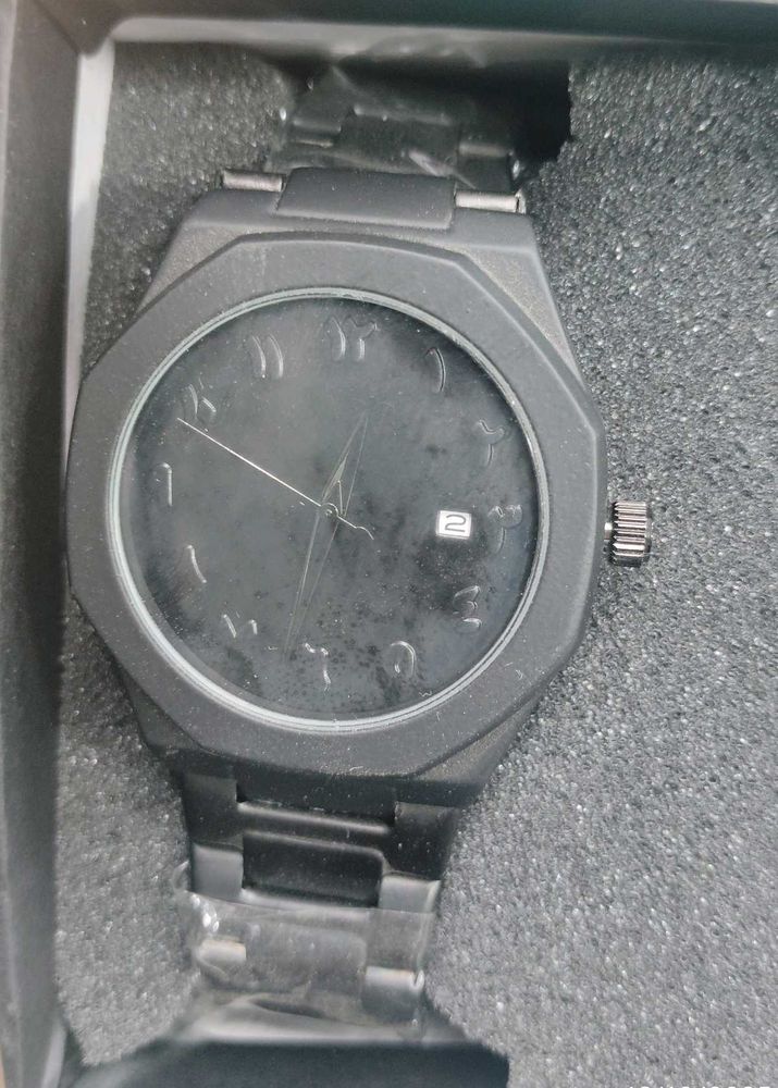 Black Wrist Watch
