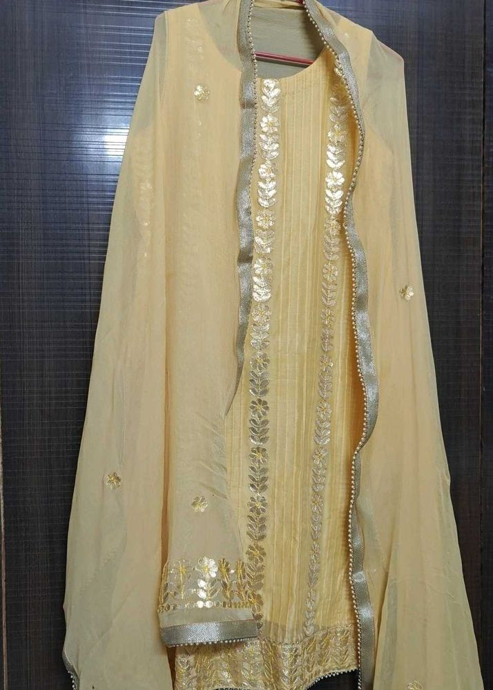 Elegant Yellow Kurta Set