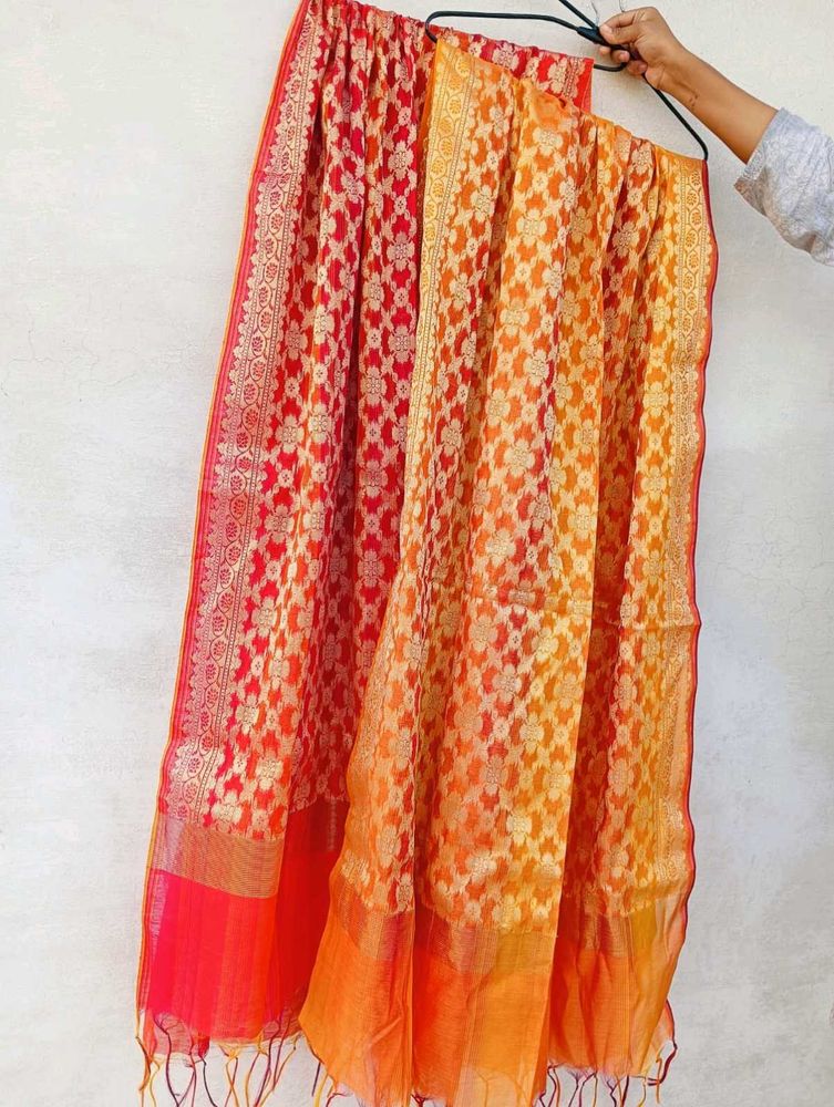 Combo Banarasi Silk Dupatta