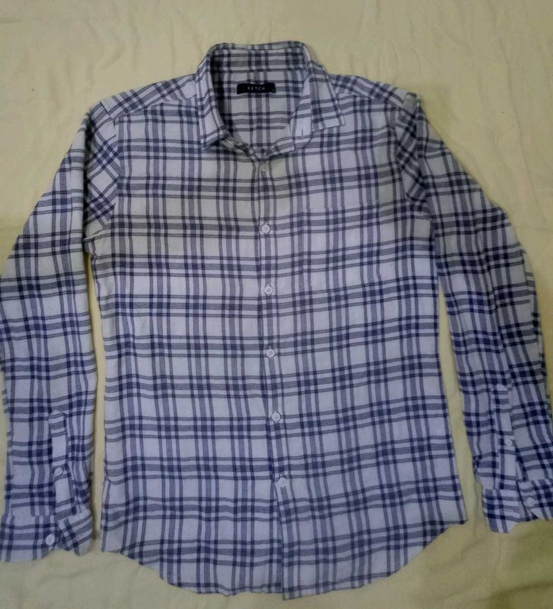 Checked Casual Shirt