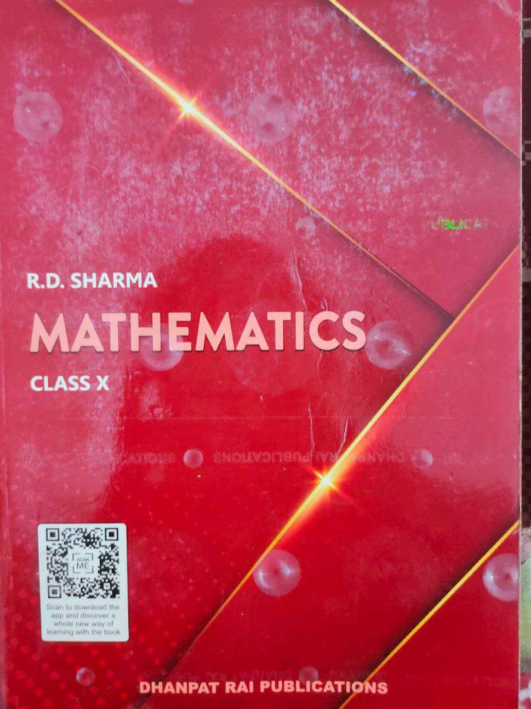 Class X Rd Sharma Brand New