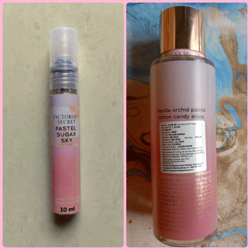 Pastel Sugar Sky 10ml Decants Victoria&#39;s Secret