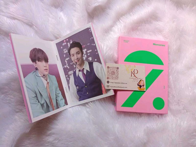 BTS official Memories Book 2020