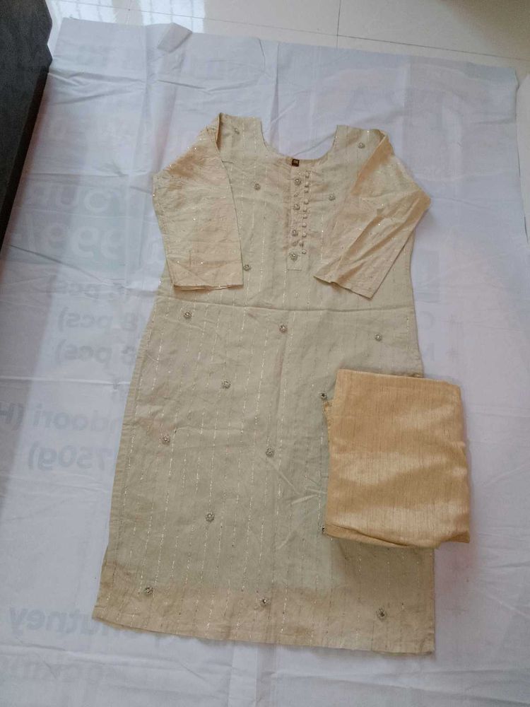 Party Wear Kurti Pant Set