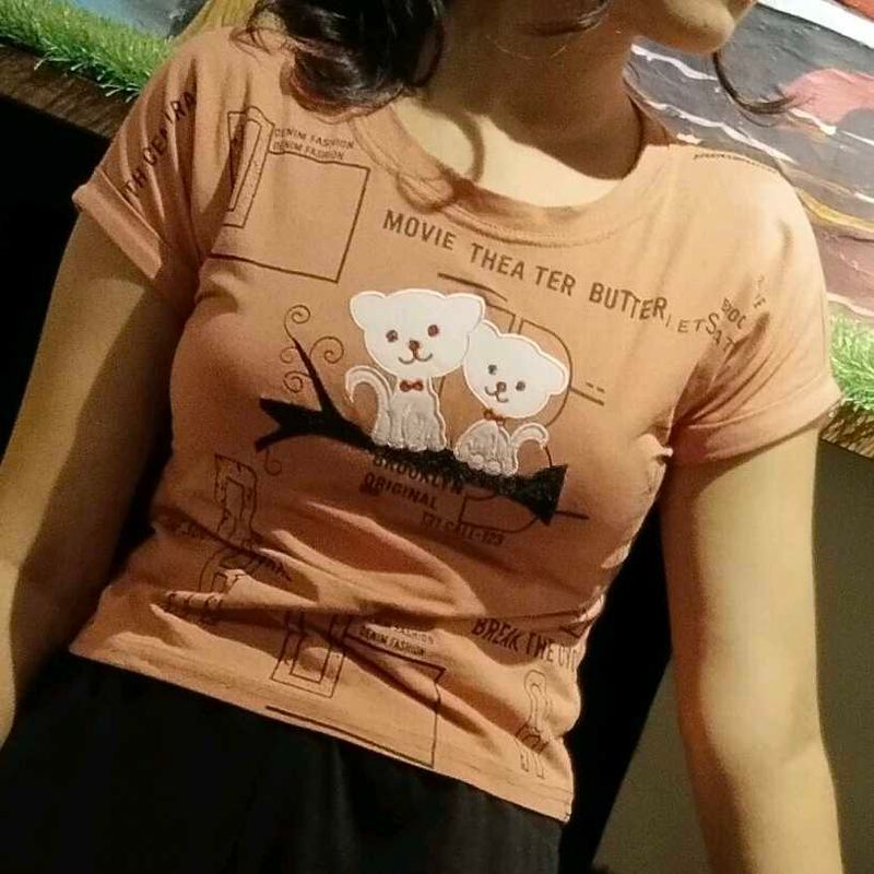 Kitty Crop Top