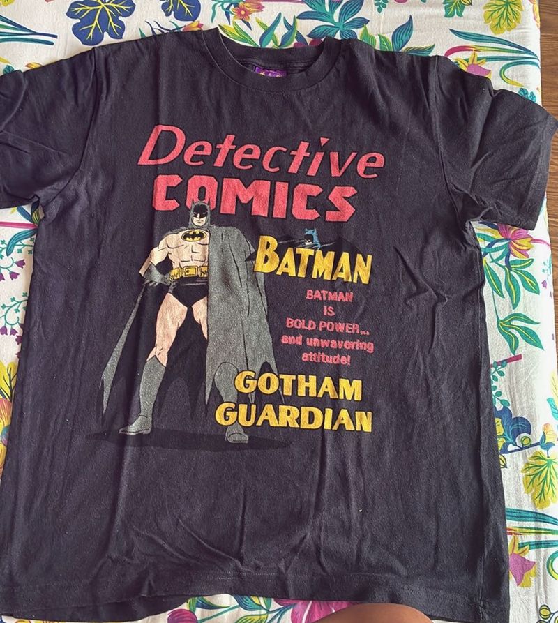 Black Batman Oversized T-shirt
