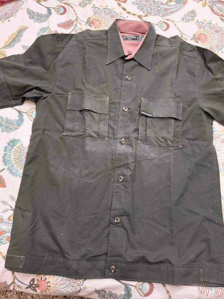 Monte Carlo L 40 Size Half Sleeves Shirt For Men